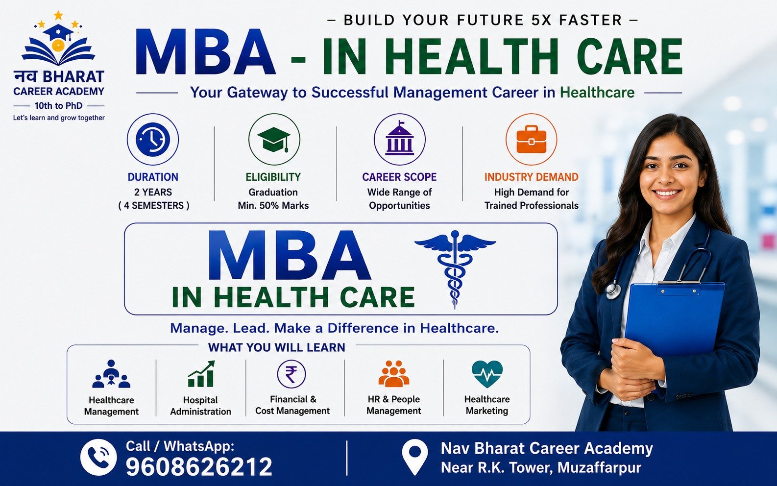 MBA in Healthcare & Agri Business Image 1
